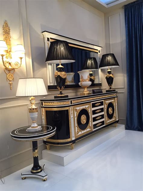 versace meubels wit|Versace home furniture.